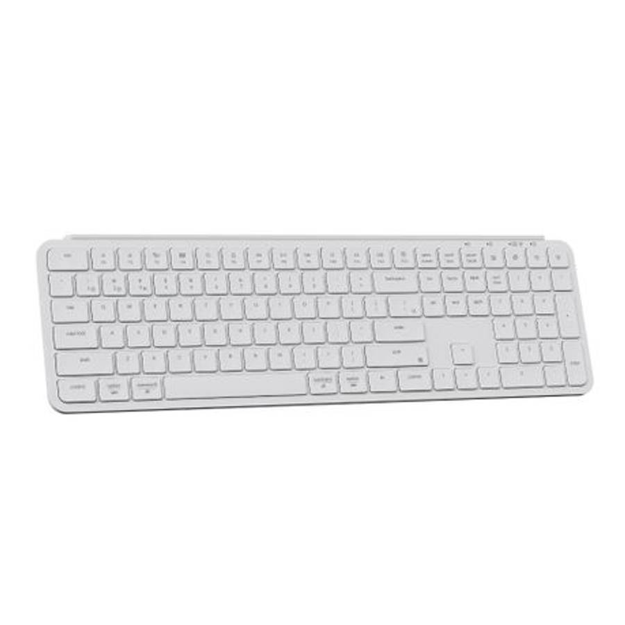 Keychron - B6 Pro Ultra-Slim 100% Wireless Keyboard - Ivory White - Keychron - B6 Pro Ultra-Slim ...
