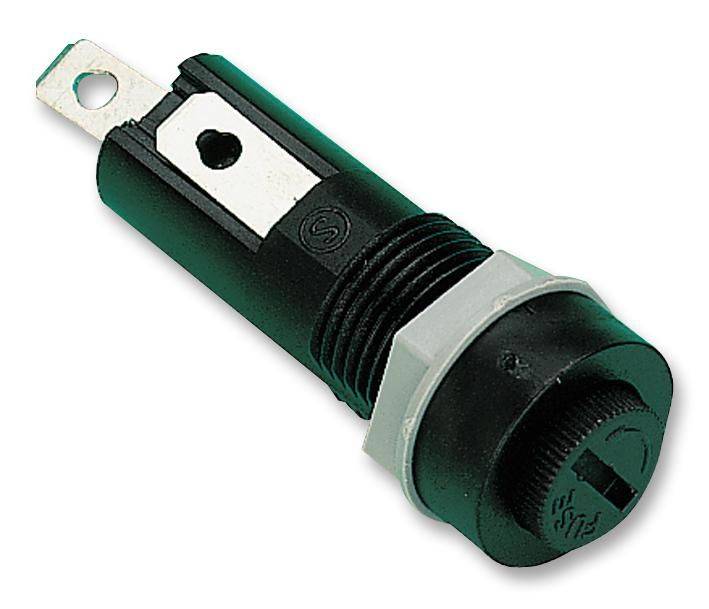 Multicomp Pro (CFH12) Fuseholder, Panel Mount, 250V, 10A, 5 x 20mm