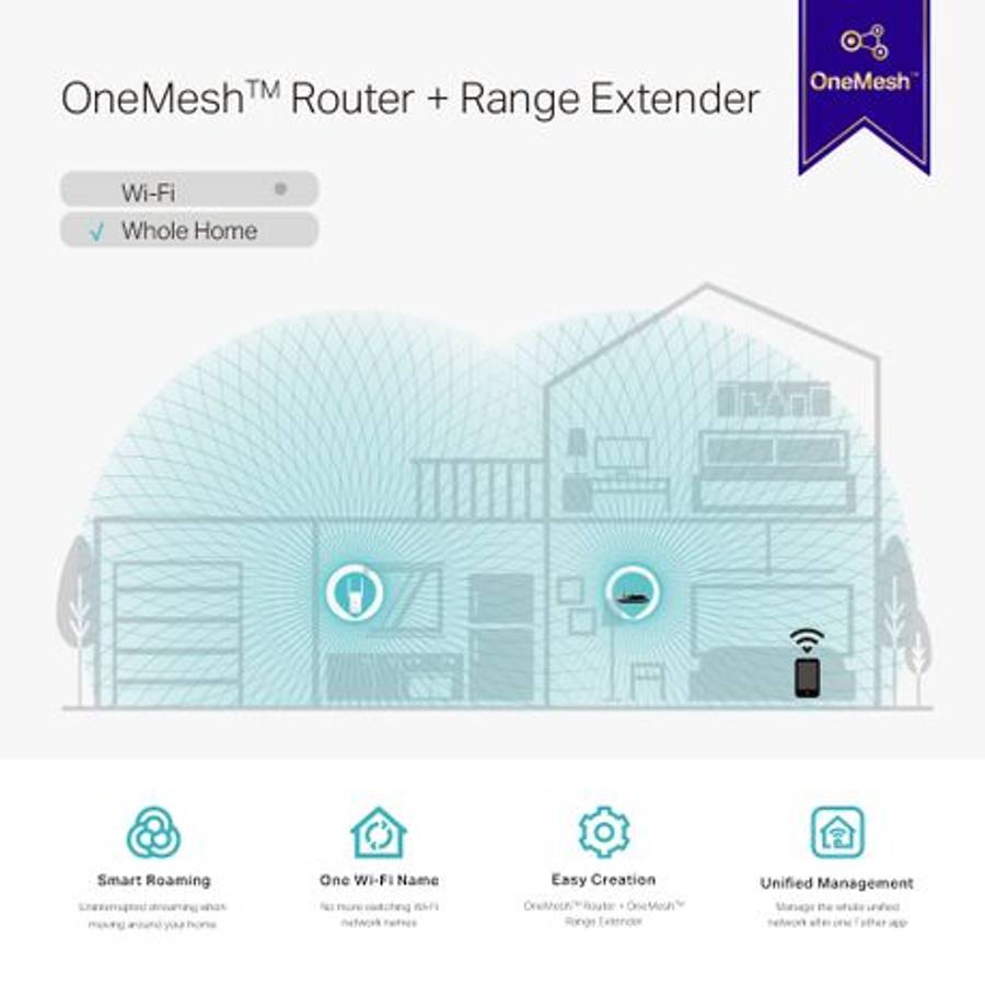 Tp-Link - RE315 - AC1200 Mesh WI-FI Range Extender - Tp-Link - RE315 - AC1200 Mesh WI-FI Range Ex...