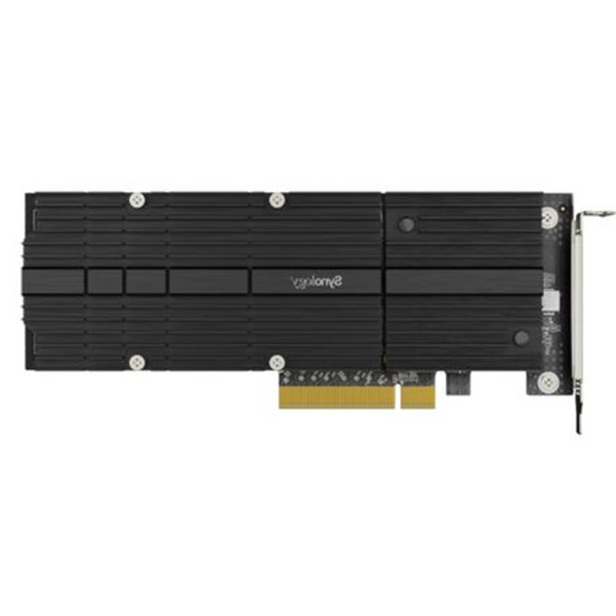Synology - M2D20 Dual M.2 NVMe SSD Adapter Card - Synology - M2D20 Dual M.2 NVMe SSD Adapter Card