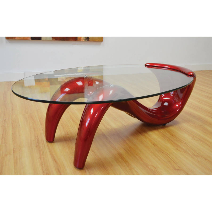 Coffee table (tempered glass)