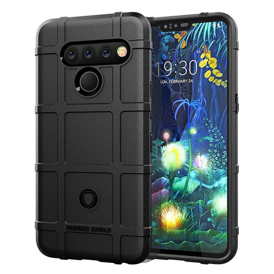 360° Full Protection Rugged Shield Armor Matte Soft Case Cover FOR LG V50
