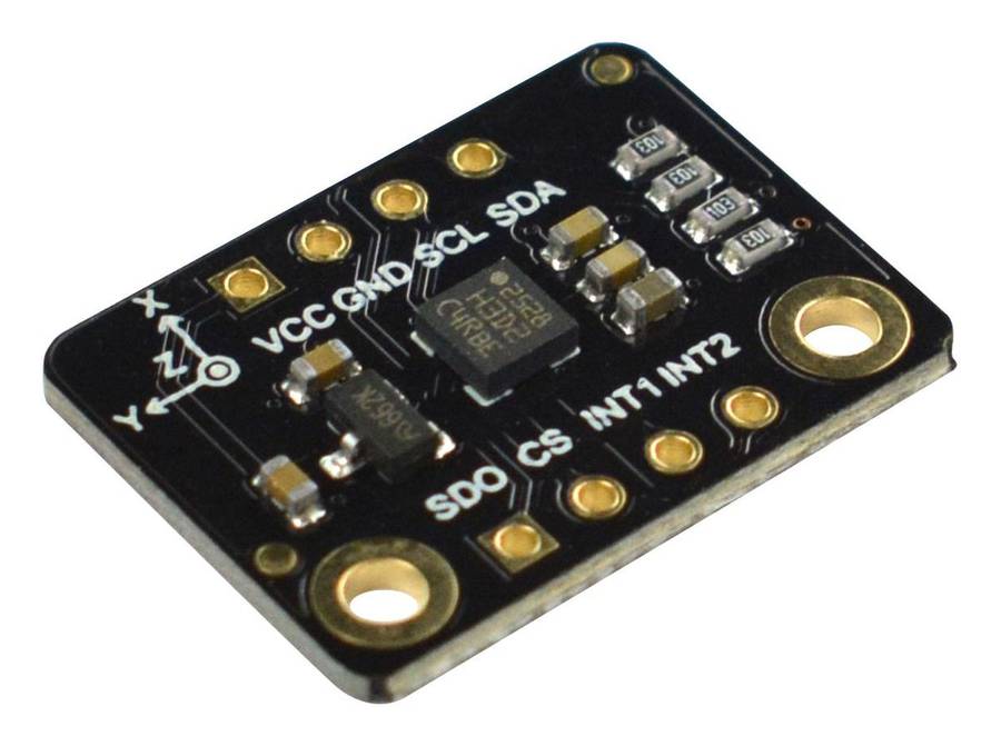 DFRobot (SEN0408) Accelerometer Board, Fermion, Triple Axis, I2C