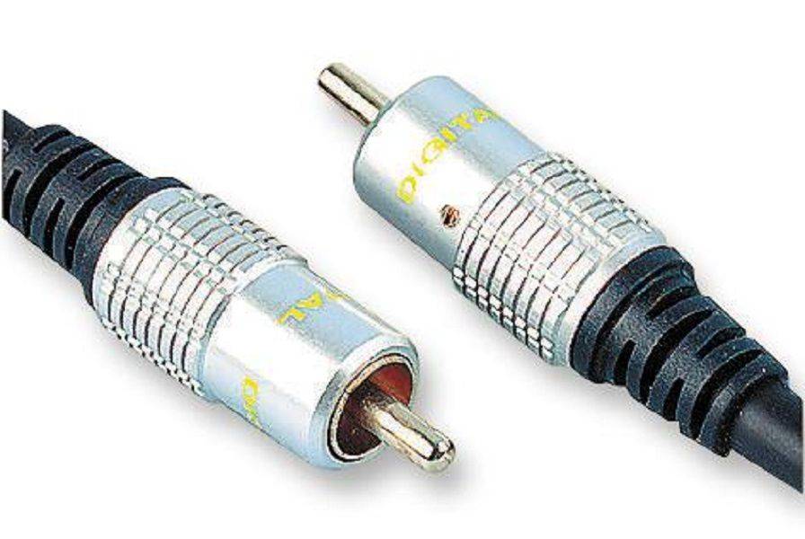 Pro Signal (JR9505/2M) Phono (RCA) Plug, 2m, Black