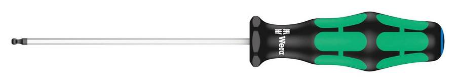 Wera (138070) 2.5mm x 100mm Hexagonal Blade Ballhead Hexagon Screwdriver