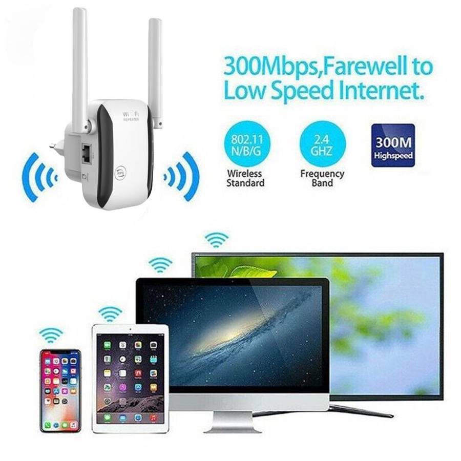 300Mbps Smart Wi-Fi Range Repeater/ Extender/ AP |Model:LV-WR29/30