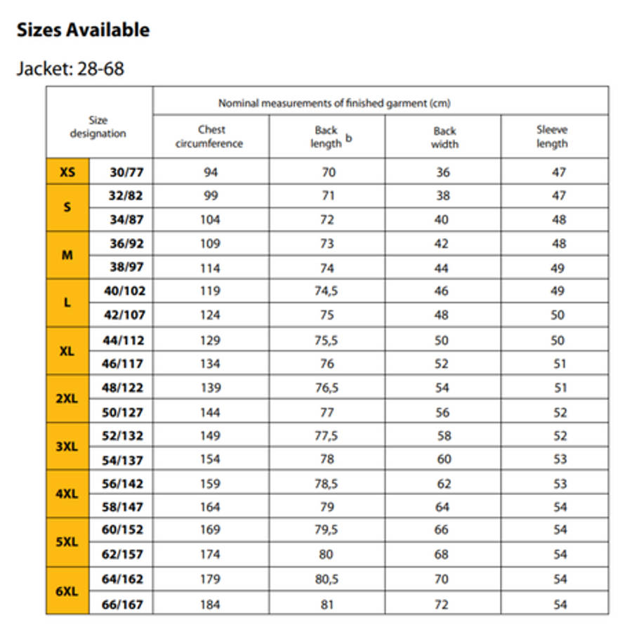 D59 Flame Retardant & Acid Resistant Overall - EU 32 - D59 Flame Retardant & Acid Resistant Overa...
