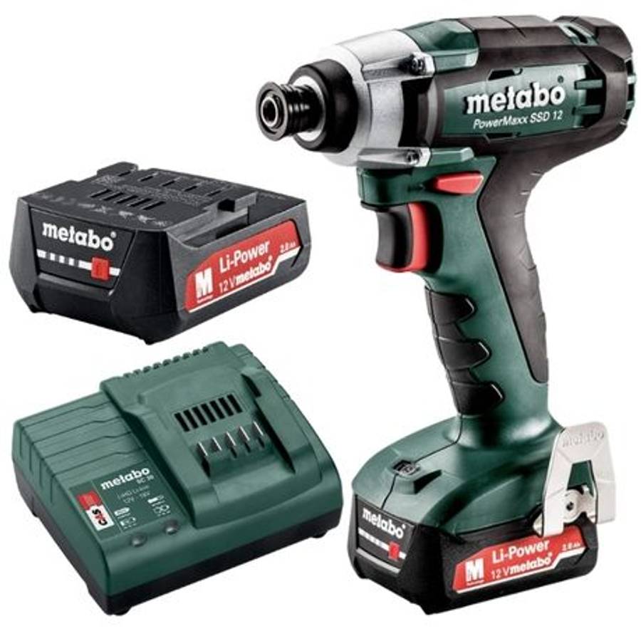 Metabo - Cordless Impact Driver Combo Kit (601114500) - Metabo - Cordless Impact Driver Combo Kit...