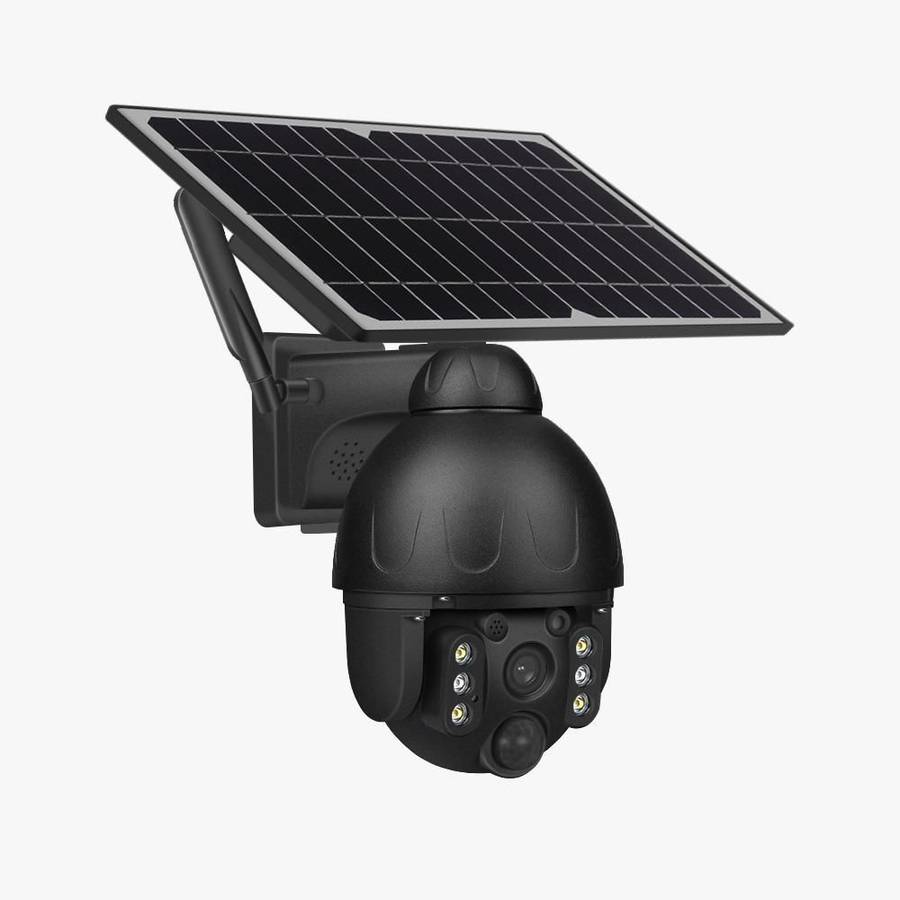 4G GSM Metal Wireless Outdoor Solar HD PTZ security camera