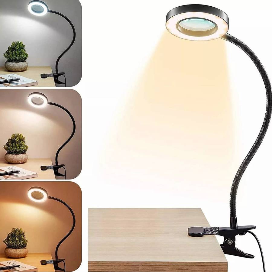 LED Clip Light Eye Protection Reading Lights Desk Lamp USB Bedside lamp