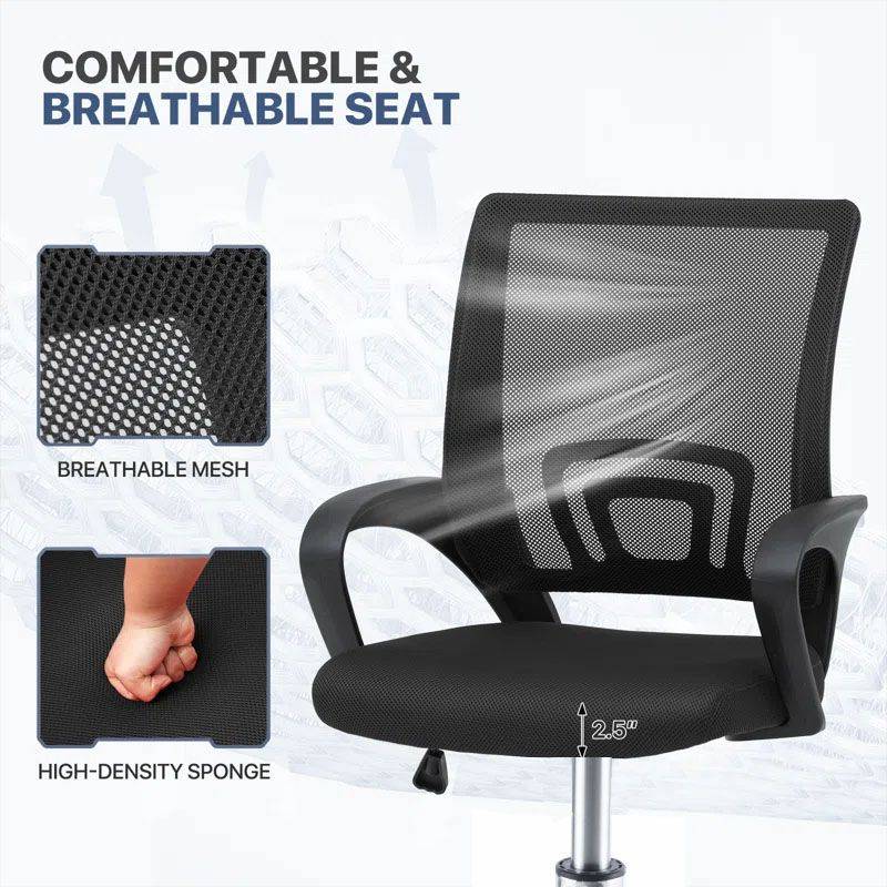 Ergonomic Office Chair Mesh  Back