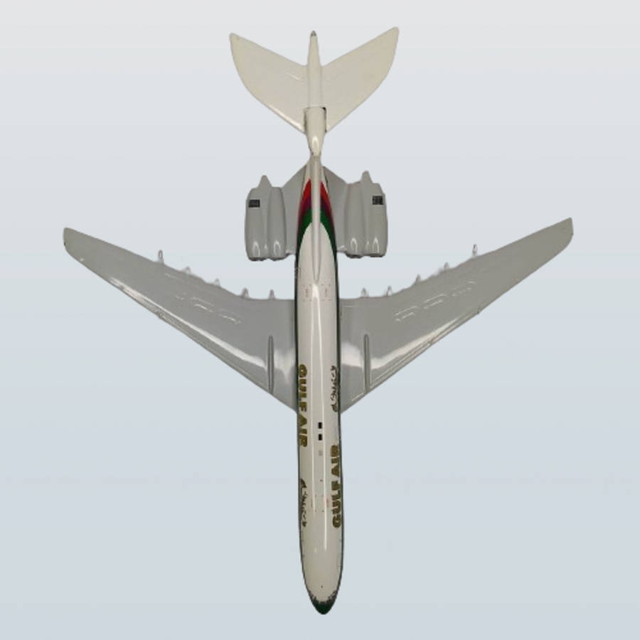 1:400 Scale, Gulf Air, Vickers Vc10, Diecast Alloy Display Model Airplane