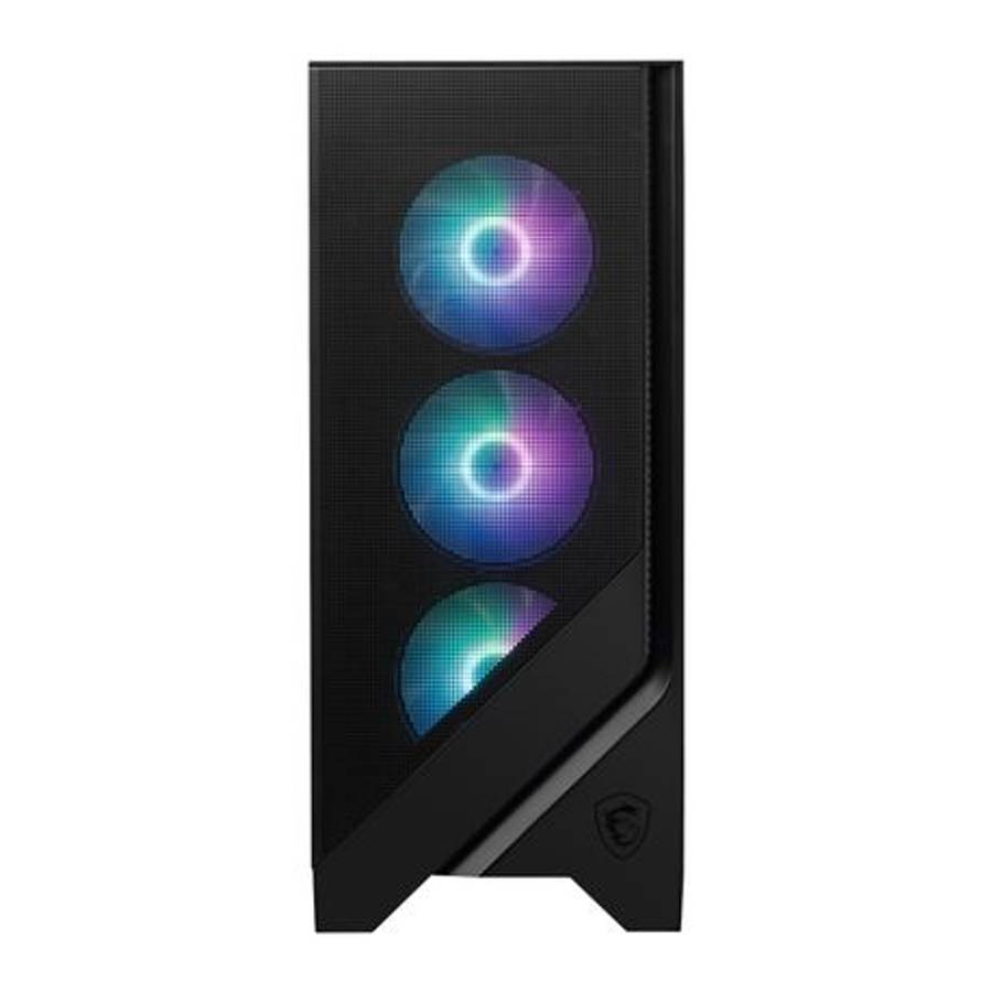 MSI - MAG Forge 320R Airflow ATX Gaming Chassis - MSI - MAG Forge 320R Airflow ATX Gaming Chassis