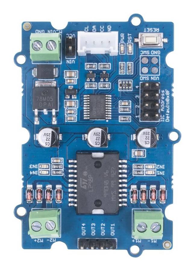 Seeed Studio (105020093) Motor Driver Board, with Cable, 6V to 12V DC