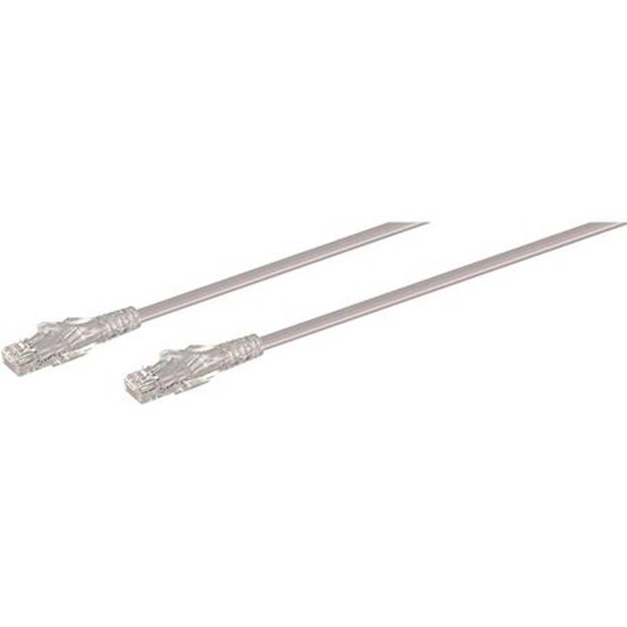 Premium Line 5m CAT6 Moulded Flylead - Grey - Premium Line 5m CAT6 Moulded Flylead - Grey