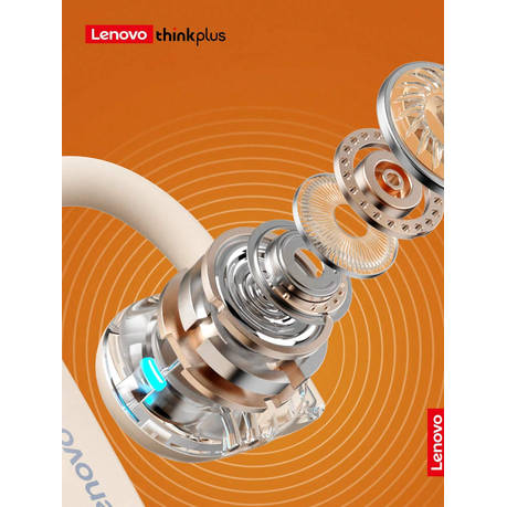 Lenovo Thinkplus - LP76 - True Wireless Bluetooth Earbuds - White