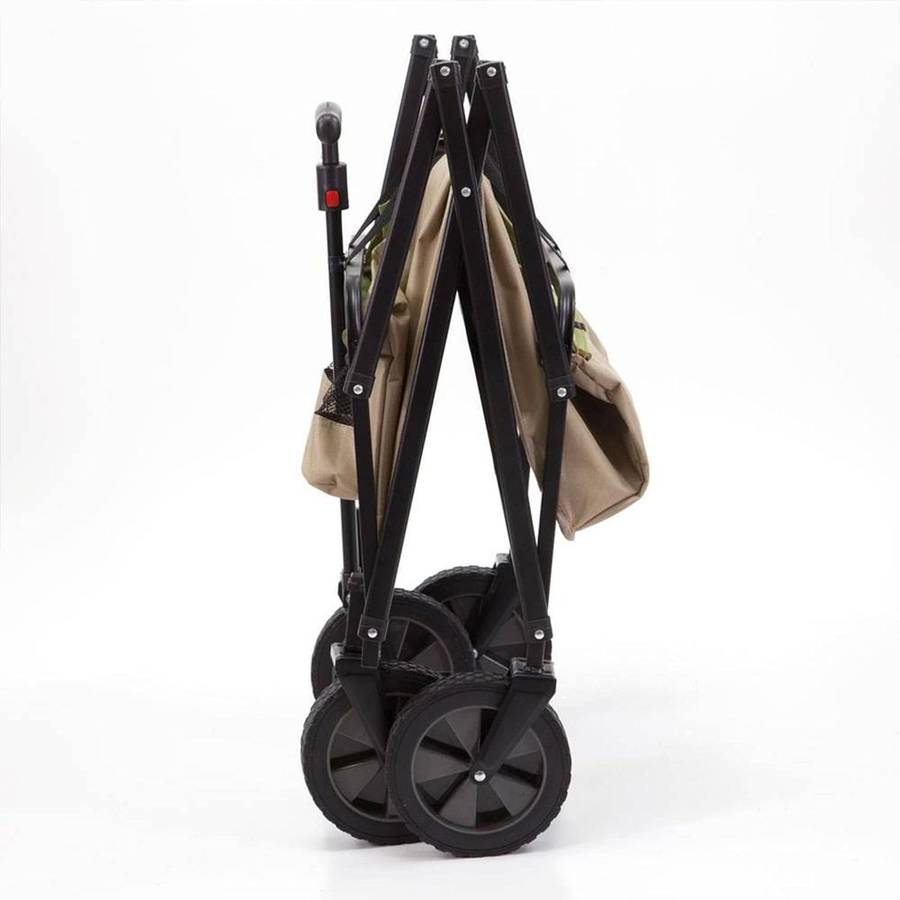 Foldable Camping Wagon/Foldable Trolley - Beige