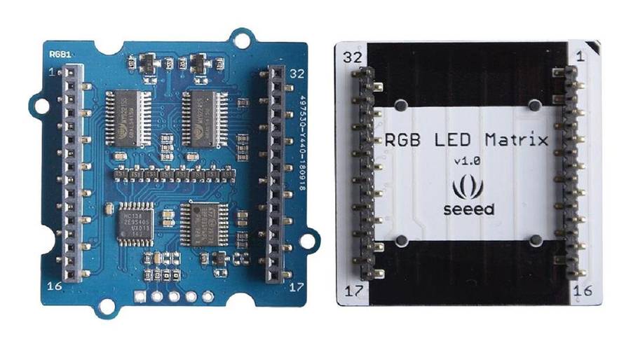Seeed Studio (105020073) LED Matrix Driver Board, RGB, 3.3V / 5V