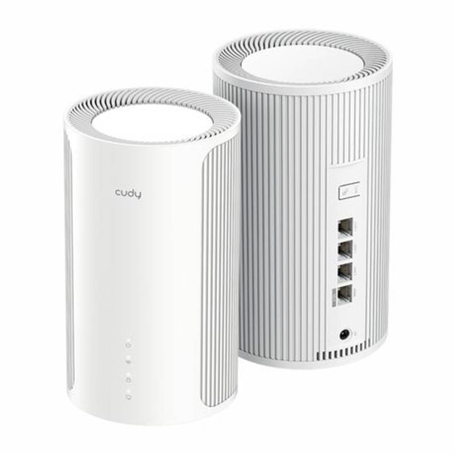 Cudy - BE6500 2.5G Mesh Wi-Fi 7 System  2 Pack - Cudy - BE6500 2.5G Mesh Wi-Fi 7 System  2 ...