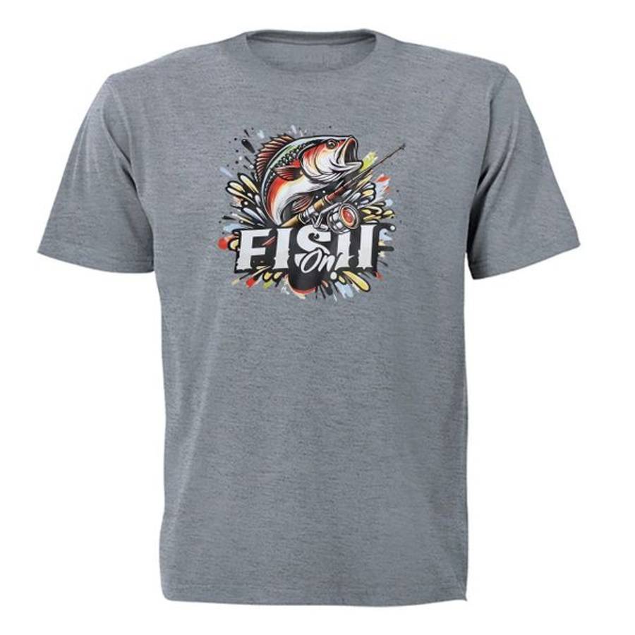 DTF Printed T Shirt Fish On