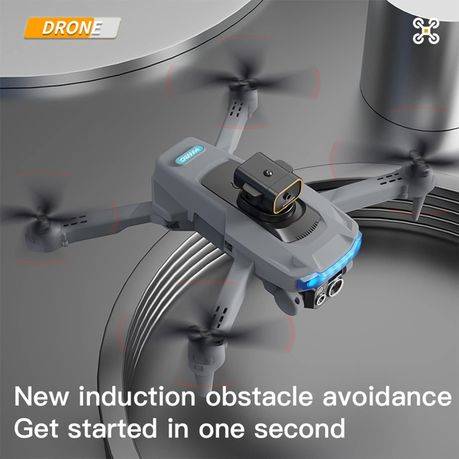 P15 - 4K HD Brushless Drone With Six Gyroscope Technology - Black