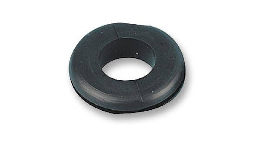 Multicomp Pro (PV36 GROMMET PK 100) Grommet, Open, 6.4 mm, PVC