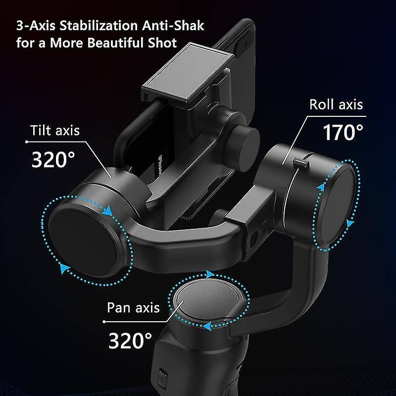 3-Axis Wireless Handheld Gimble Mobile Phone Stabilizer