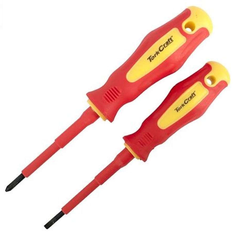 Tork Craft - Screwdriver Insulated - 2 Pack - Tork Craft - Screwdriver Insulated - 2 Pack