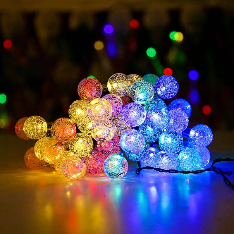 Solar Power LED String Fairy Lights 9.5M RGB
