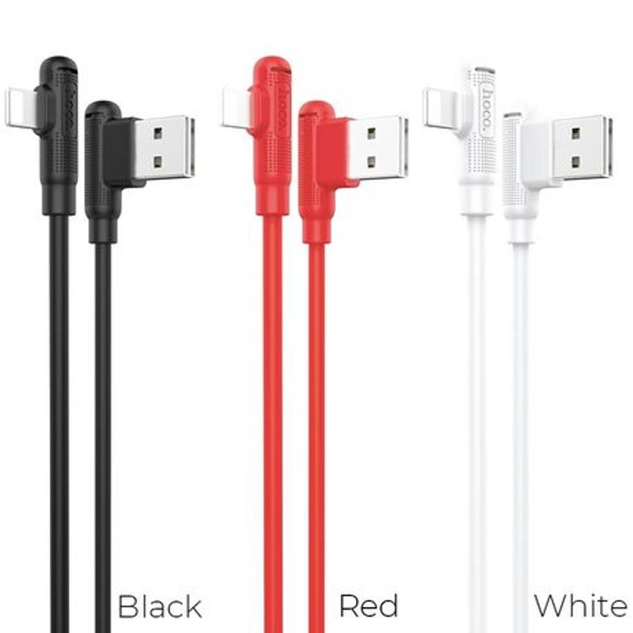 HOCO X46 L-Shape Lightning Cable 1m Red