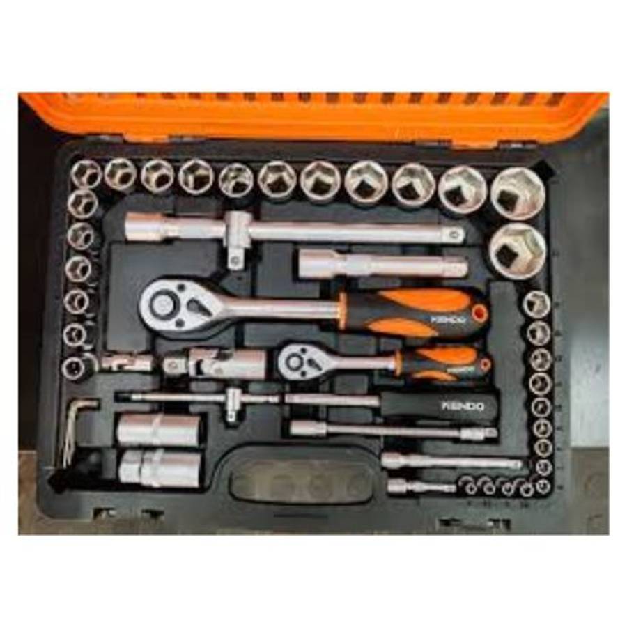 Kendo - 94 Piece Socket Tool Set in Carry Case - Kendo - 94 Piece Socket Tool Set in Carry Case