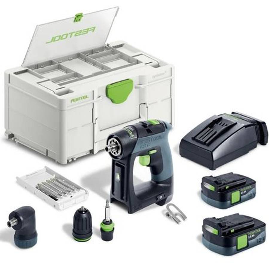Festool - Cordless Drill Cxs12 2,5-set - Festool - Cordless Drill Cxs12 2,5-set