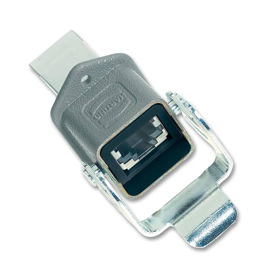 Harting (09 45 215 1100) Modular Connector, RJ45 Plug, 1 x 1 (Port), 8P8C