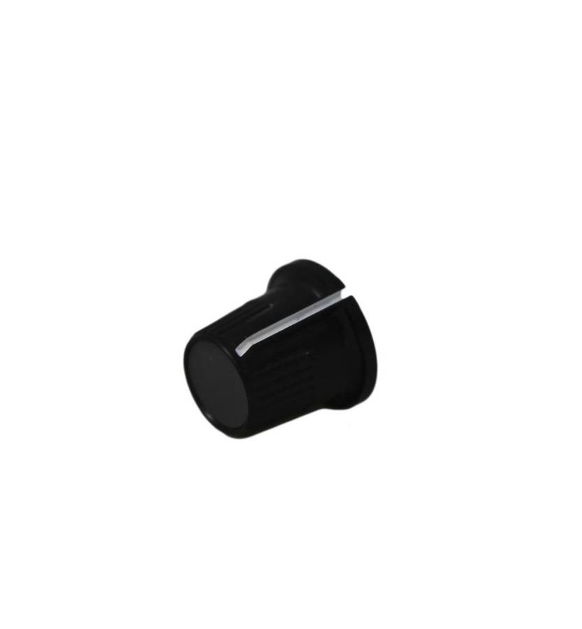Multicomp Pro (CF-P1-01-S(6.4)E) Knob, Round Shaft, 3.2 mm, Plastic