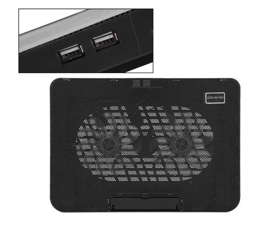 N99 Laptop cooling pad Dual fan laptop cooling pad