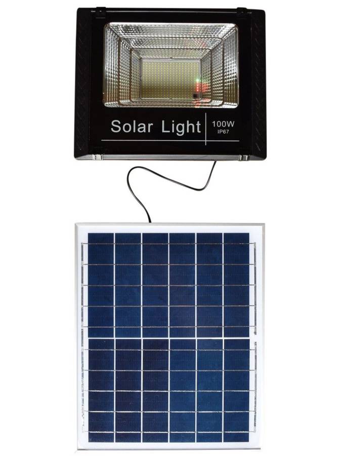 LED Solar FloodLight Light - 100W (DISPLAY MODEL)