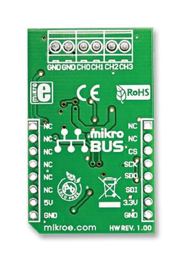 Mikroelektronika (Mikroe-922) Daughter Board, ADC Click Accessory Board