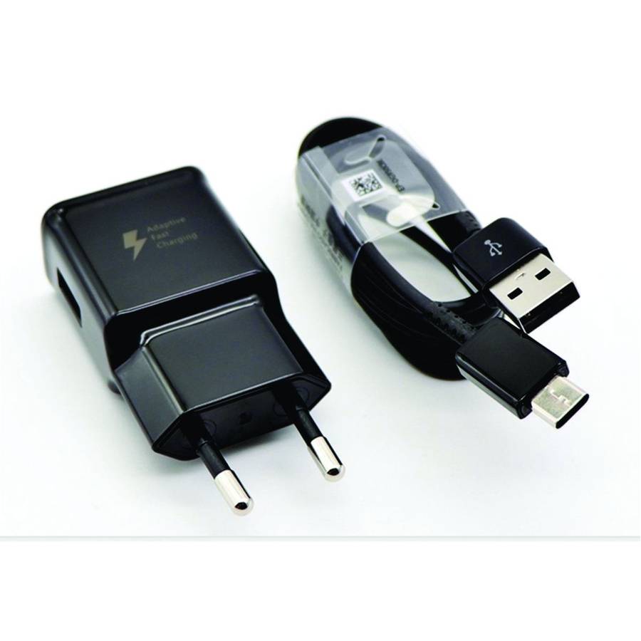 Adaptive Type C/USB C Fast Charger for All Type-C  Phone  - Black