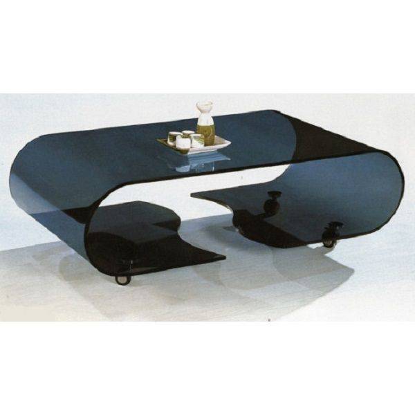 Tempered Glass Coffee Tables- Black