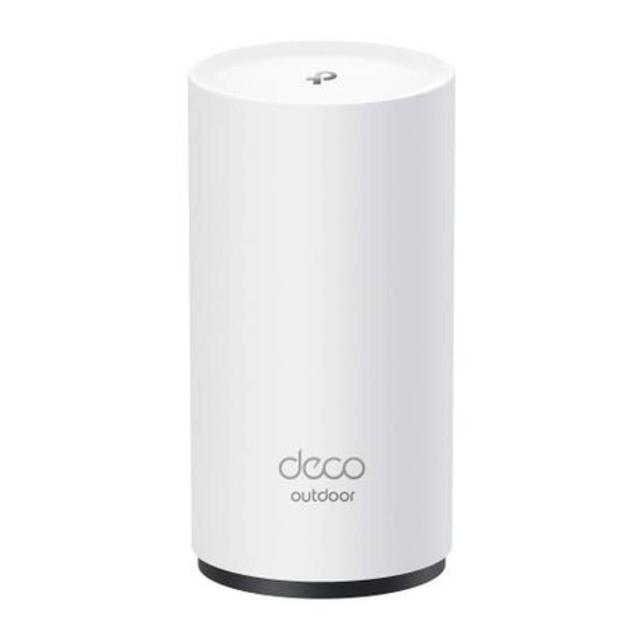 Tp-Link - Deco BE25-Outdoor(1-pack) BE5000 Outdoor/Indoor Mesh WiFi 7 Router - Tp-Link - Deco BE2...