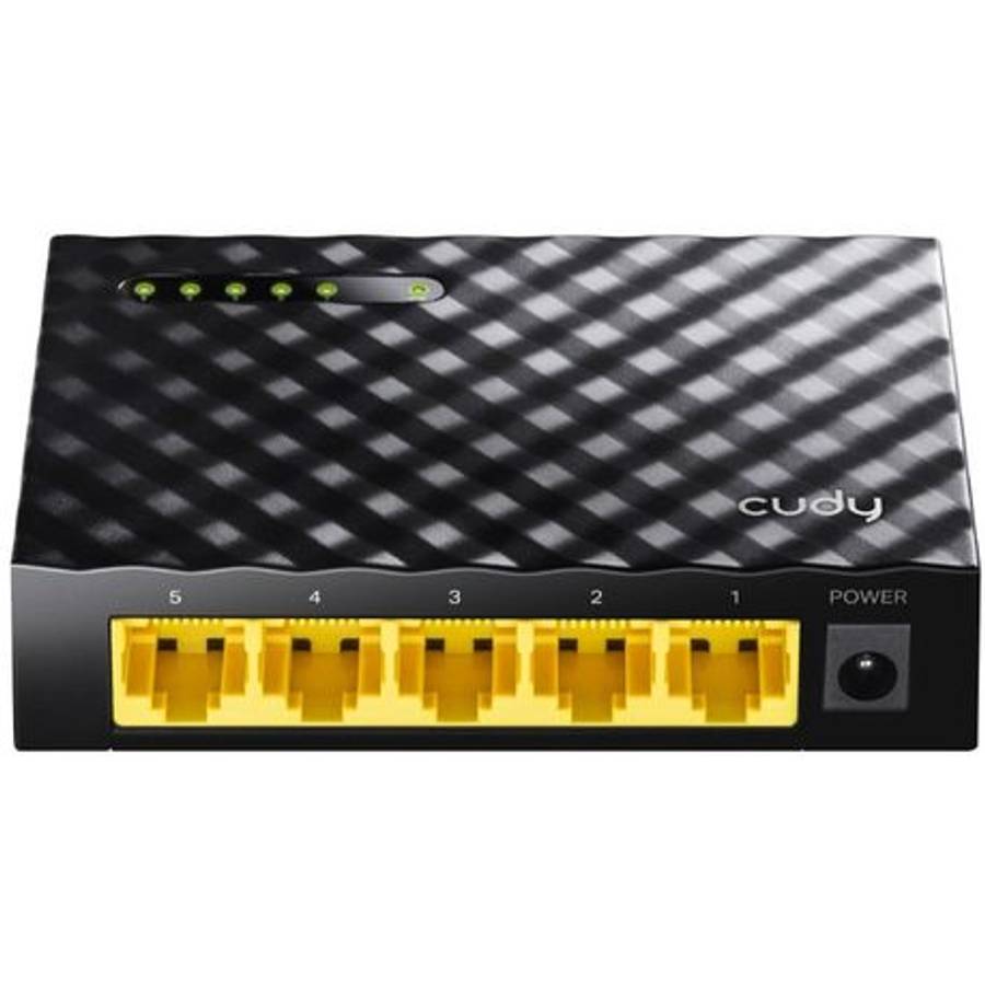 Cudy 5 Port Gigabit Desktop Switch | GS105D - Cudy 5 Port Gigabit Desktop Switch | GS105D