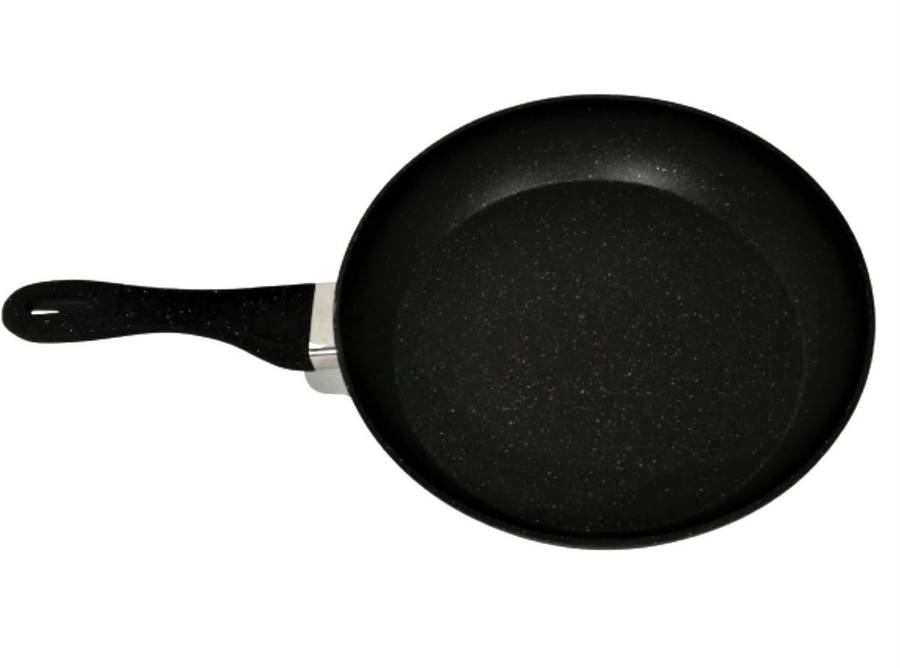 3 pcs Frying Pan Marble Coated Aluminium