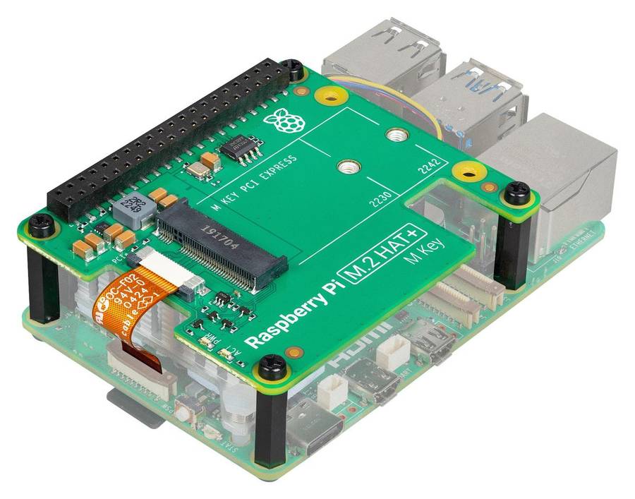 Raspberry-Pi SC1166 Raspberry Pi M.2 HAT