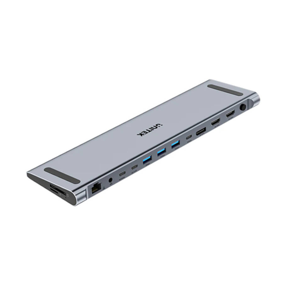 Unitek - D1106a | Uhub15+ Usb Type-C Triple 4k KVM Port Replicator Pedestal - Unitek - D1106a | U...