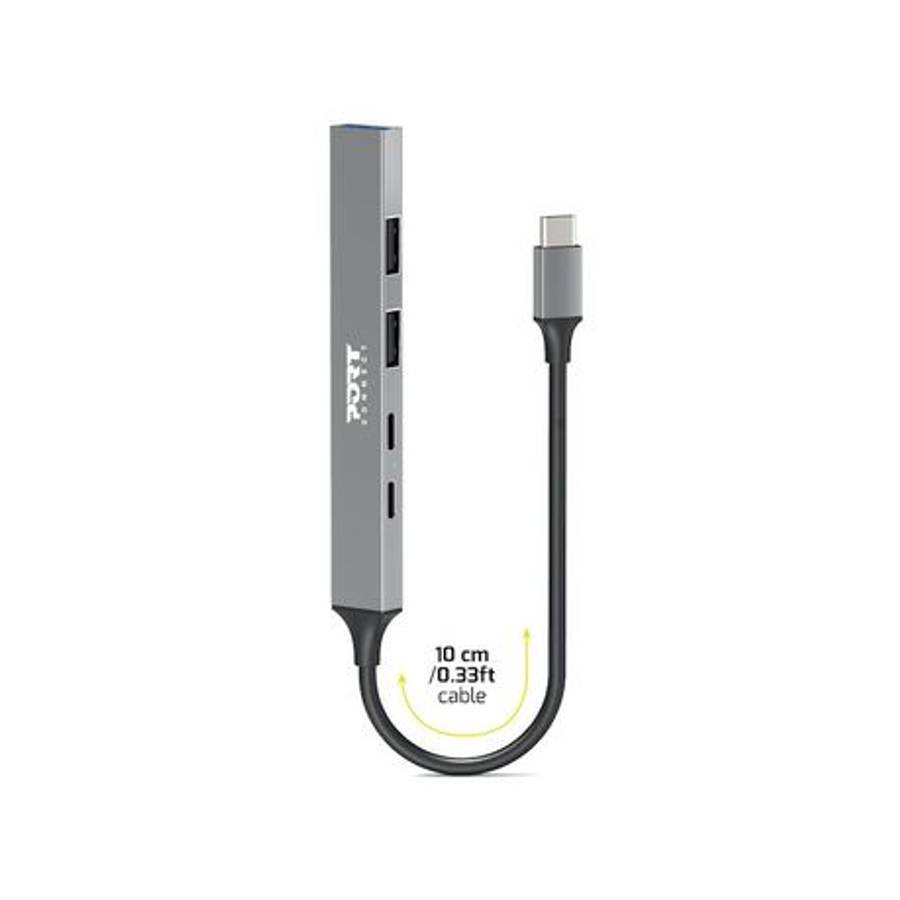 Port - USB Type-C Hub 4 x USB + 1 x Charging Port - Port - USB Type-C Hub 4 x USB + 1 x Charging ...