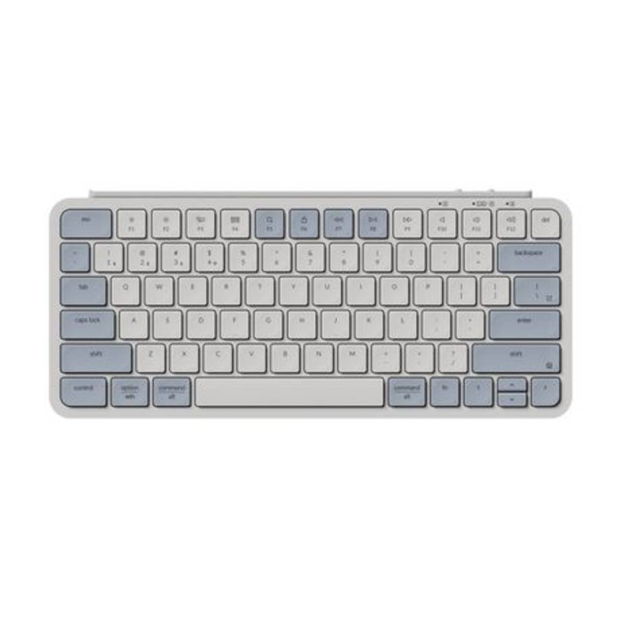 Keychron - B11 Pro Ultra-Slim 75% Wireless Keyboard - Retro blue - Keychron - B11 Pro Ultra-Slim ...