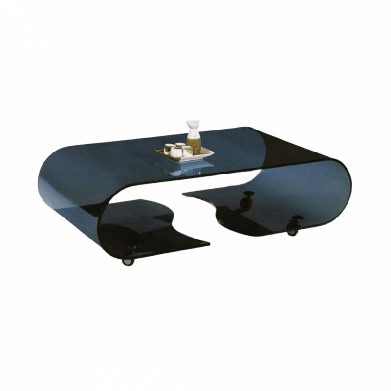 Tempered Glass Coffee Tables- Black