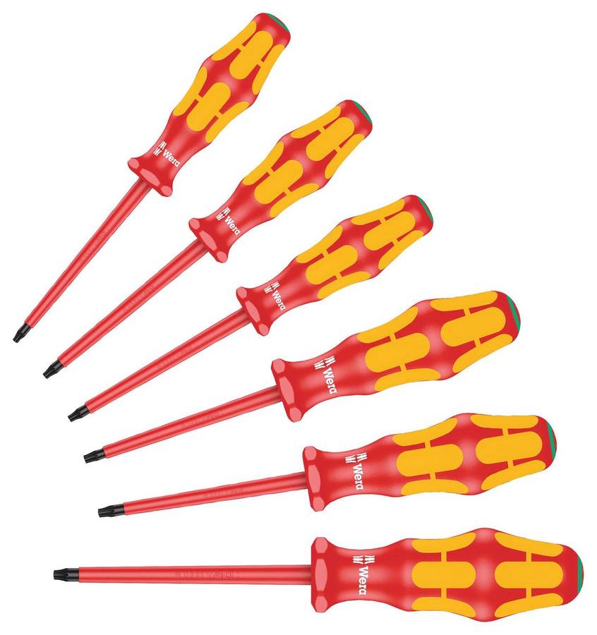 Wera (167I/6) Screwdriver Set, Torx, 6 Pieces