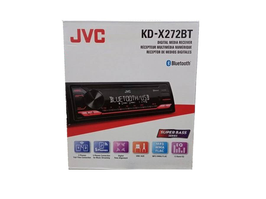 JVC KD-X272BT Bluetooth Multimedia Radio