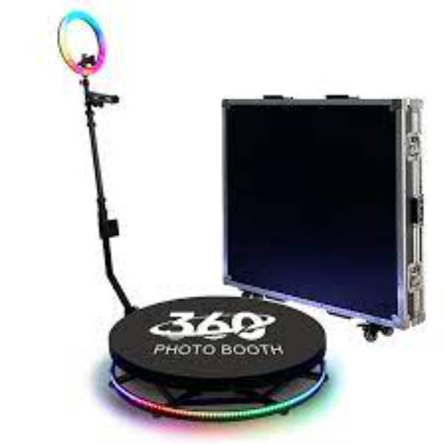 360 Photo Booth Machine with Remote Control- (68 cm)